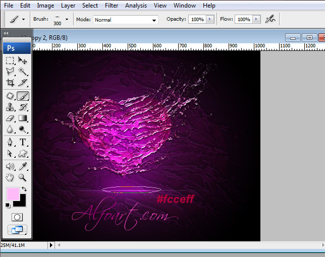 Valentine's Day Photoshop ideas. Shiny heart on the dark background, Retro car, clouds, paint splashes, Talbot-Lago T-150 CSS, car wallpaper